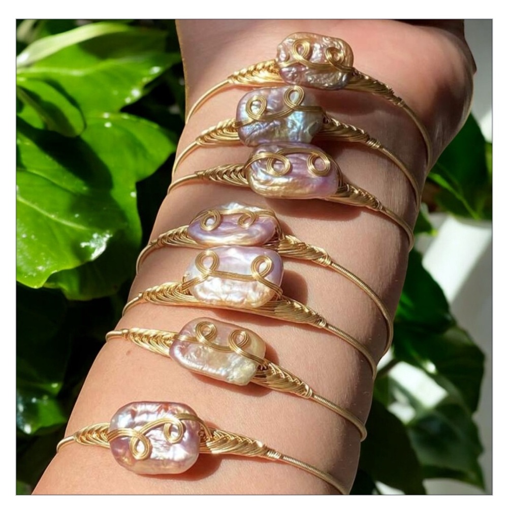 Fresh Water Baroque Pearl Bracelet
